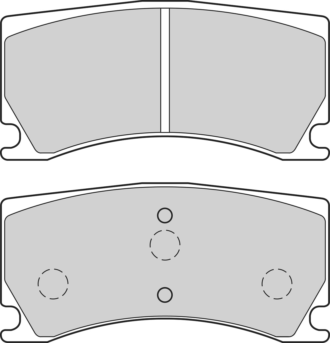 Jogo de 4 pastilhas de travão VALEO ref. 302620